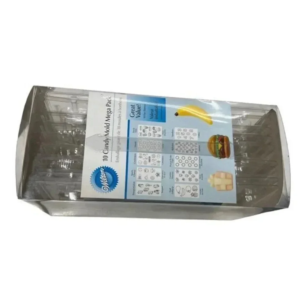 Wilton‎ Candy Mold 9 Tray Mega Pack open package​​